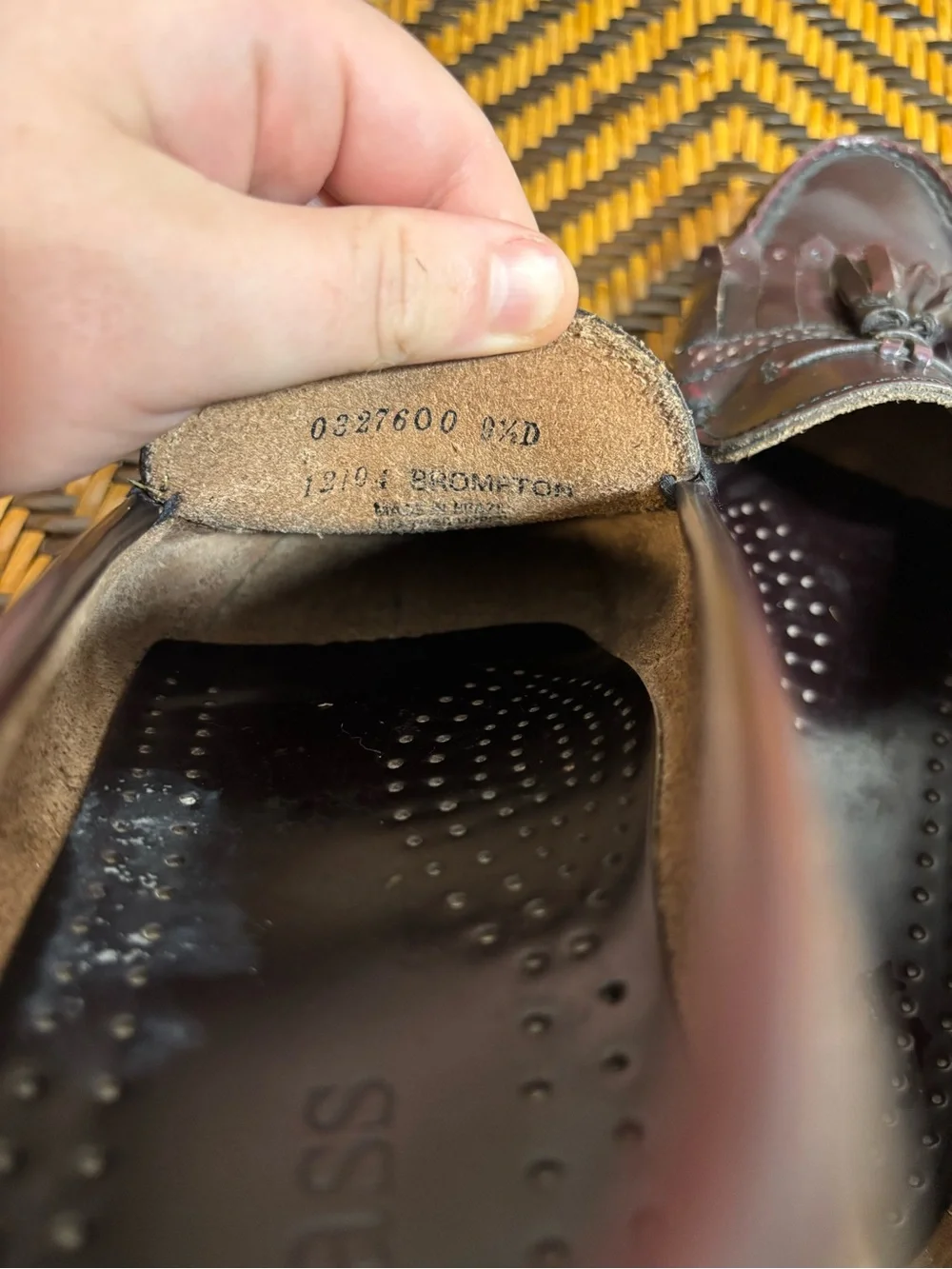 GH Bass Brompton Kiltie Tassel Loafers Leather 9.5D Preppy